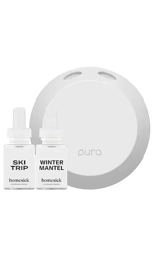 Pura Homesick Winter Mantel & Ski Trip Starter Set