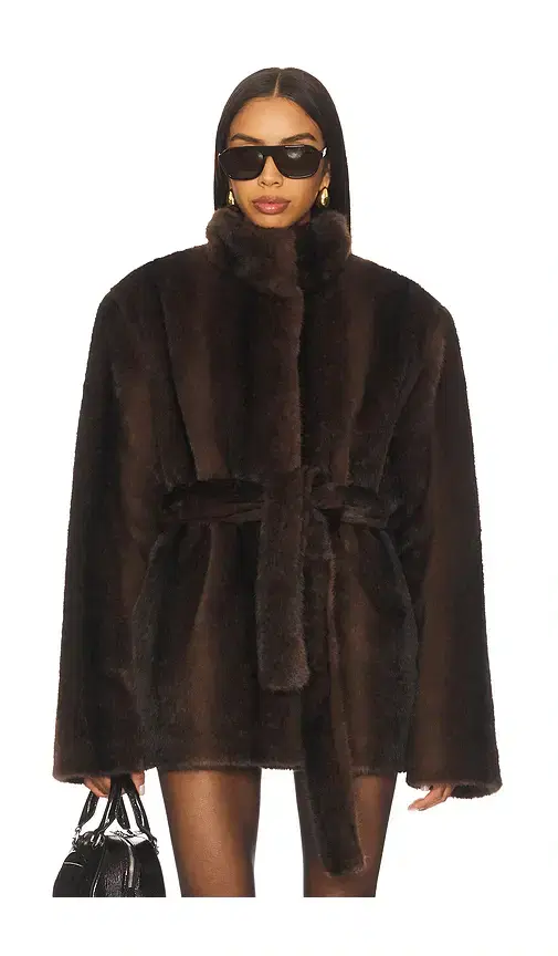 Andrea Faux Fur Jacket