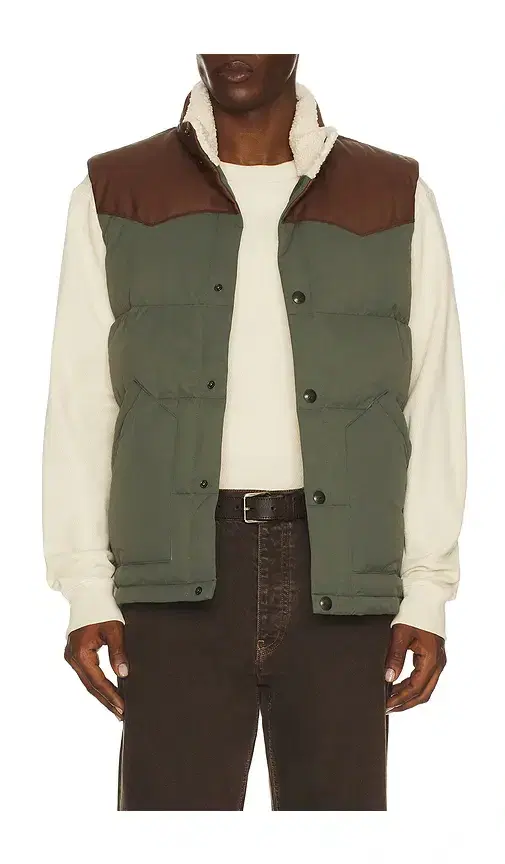 Faherty Range Down Vest