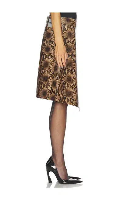Vaillant Apron-style Leather Midi Wrap Skirt | Thumbnail 2 Vaillant Apron-style Leather Midi Wrap Skirt | Thumbnail 2