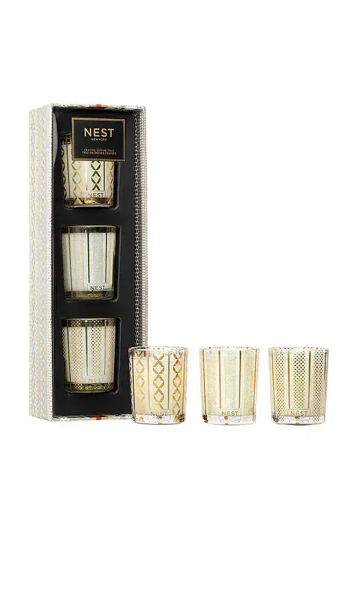 NEST New York Festive Votive Trio Set