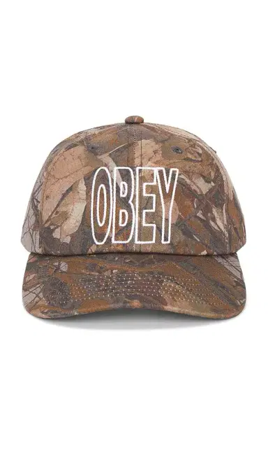 Obey Outline Pigment 6 Panel Velcro Back Hat | Thumbnail 1 Obey Outline Pigment 6 Panel Velcro Back Hat | Thumbnail 1