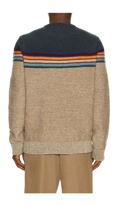 Faherty Donegal Crew Neck Sweater | Thumbnail 2 Faherty Donegal Crew Neck Sweater | Thumbnail 2
