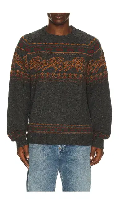 Faherty Donegal Crew Neck Sweater | Thumbnail 1 Faherty Donegal Crew Neck Sweater | Thumbnail 1