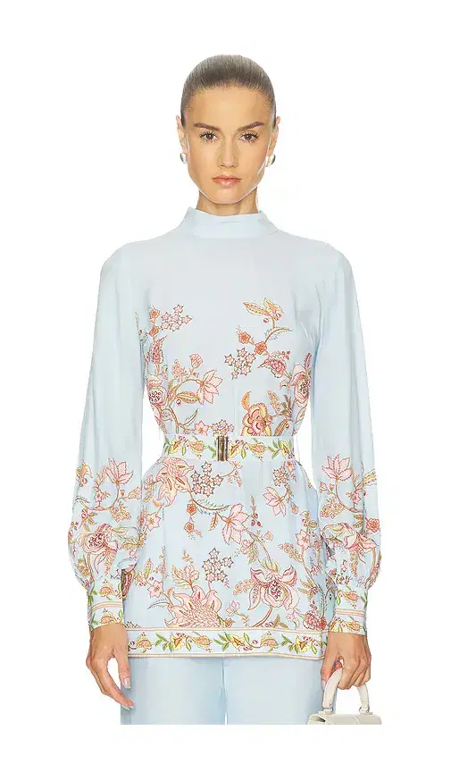 HEMANT AND NANDITA Scarf Neck Top