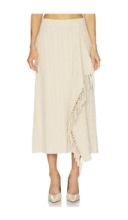 SIMKHAI Kara Midi Skirt