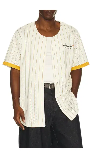 Mitchell & Ness x McLaren Formula 1 Mesh Button Front Jersey | Thumbnail 2