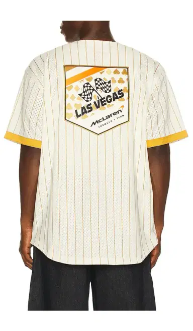 Mitchell & Ness x McLaren Formula 1 Mesh Button Front Jersey | Thumbnail 1