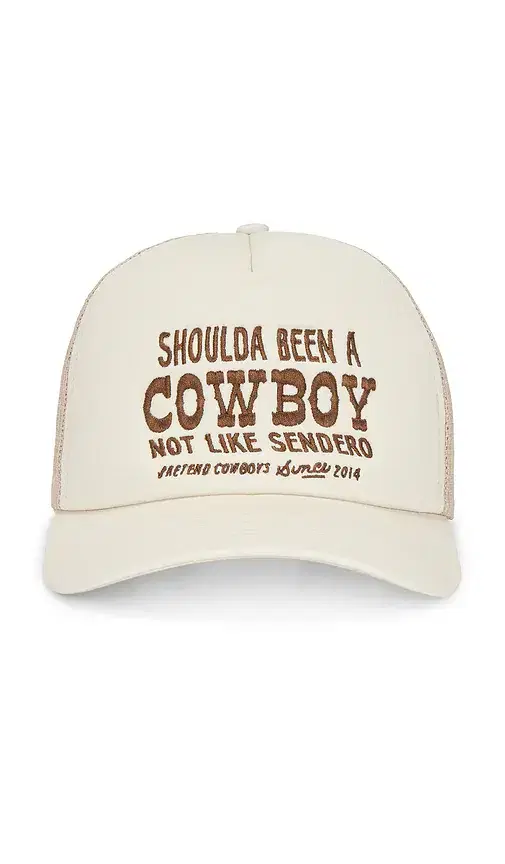 Shoulda Been A Cowboy Trucker Hat
