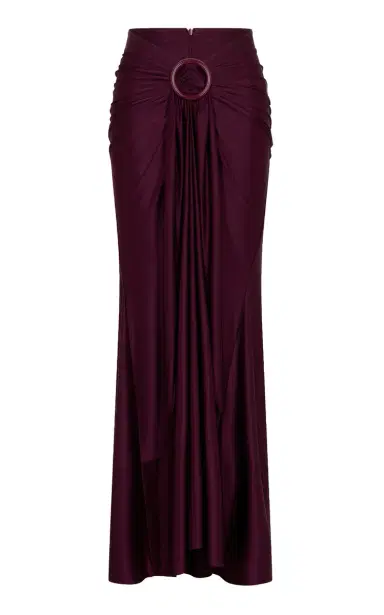 Rabanne Buckle-Detailed Midi Skirt | Thumbnail 1