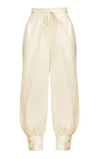 Orange Culture Ember Mid-Rise Pique Harem Pants | Thumbnail 1