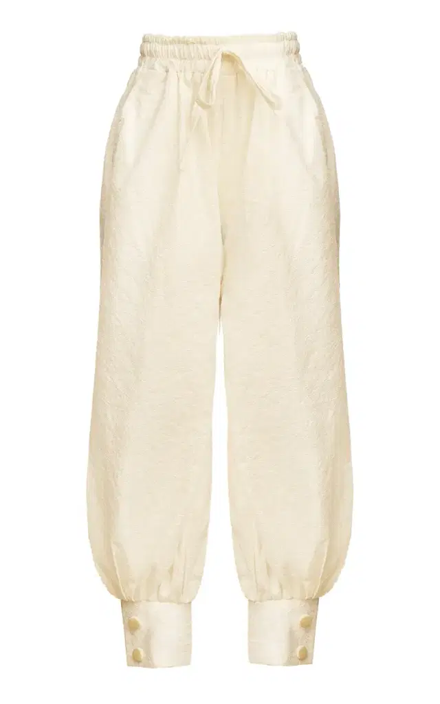 Ember Mid-Rise Pique Harem Pants