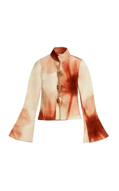 Orange Culture Bloom Floral-Printed Cotton Long-Sleeve Top | Thumbnail 6