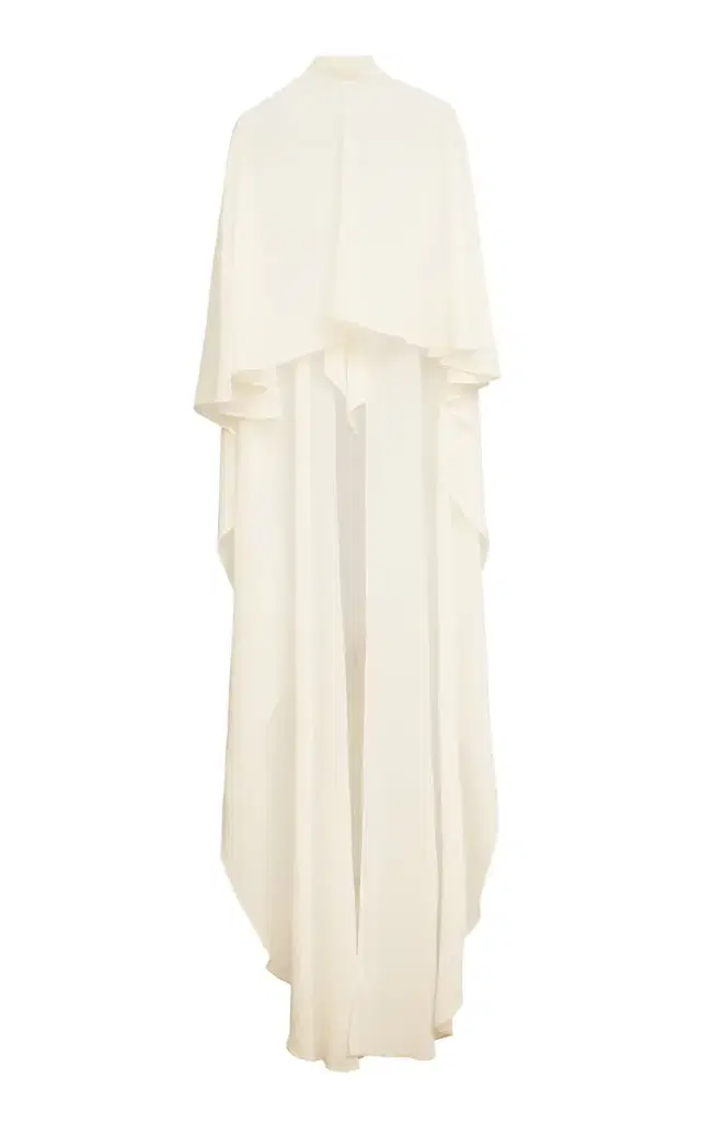 Mother Silk Maxi Dress and Chiffon Cape