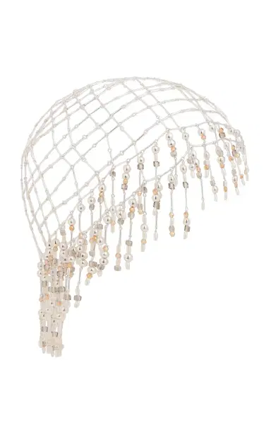 Rabanne Embellished Brass Headpiece | Thumbnail 4