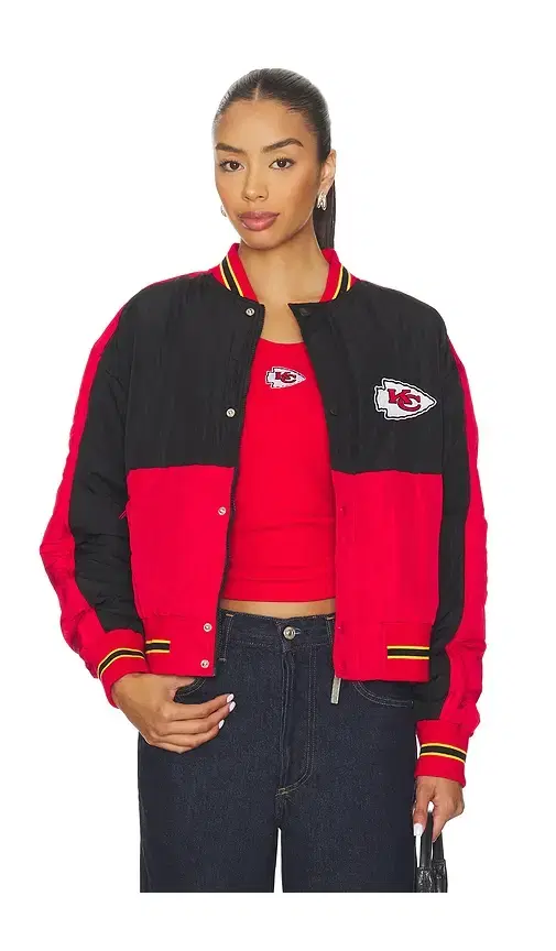 Terez x REVOLVE Chiefs Crop Bomber