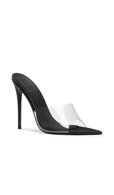 FEMME LA Gianni Satin Mule | Thumbnail 2 FEMME LA Gianni Satin Mule | Thumbnail 2