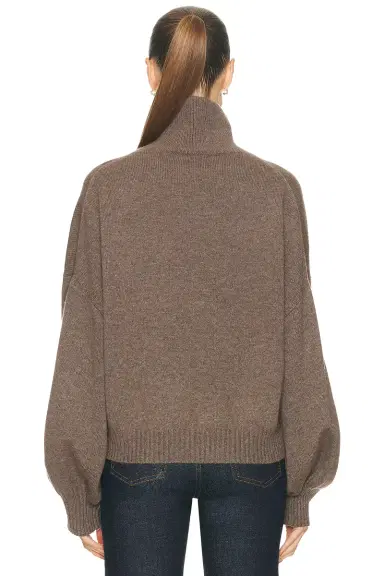 EAVES Ellara Oversized Knit Mock Neck | Thumbnail 5