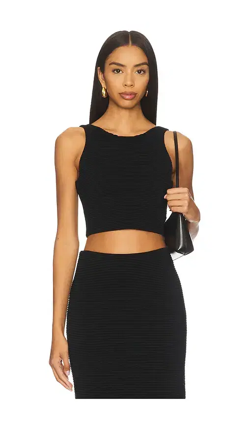 Aje Agave Knit Top