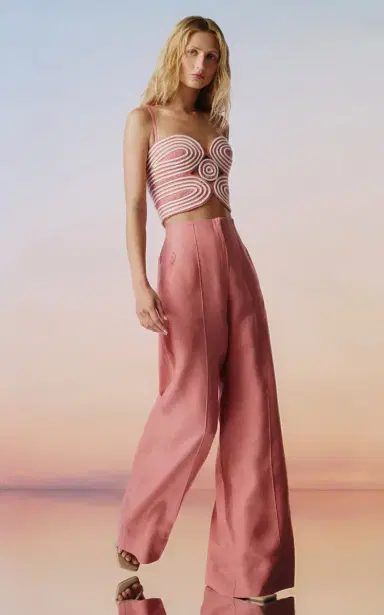 ANDRES OTALORA La Promesa Linen Wide-Leg Pants | Thumbnail 5 ANDRES OTALORA La Promesa Linen Wide-Leg Pants | Thumbnail 5