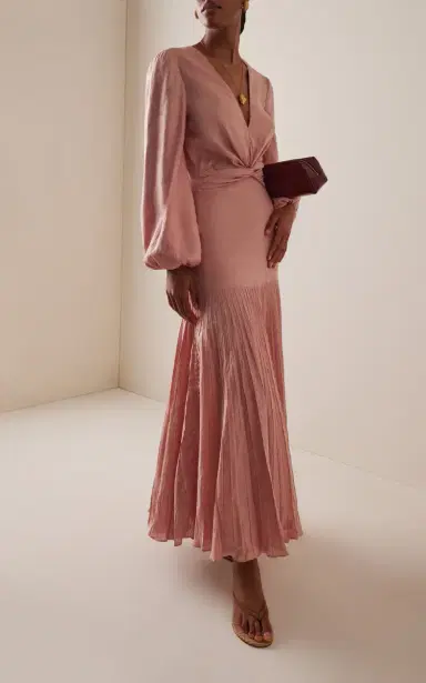 ANDRES OTALORA Un Lugar Linen Maxi Dress | Thumbnail 2 ANDRES OTALORA Un Lugar Linen Maxi Dress | Thumbnail 2