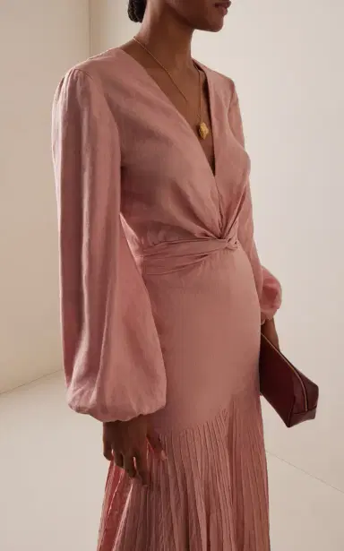 ANDRES OTALORA Un Lugar Linen Maxi Dress | Thumbnail 3 ANDRES OTALORA Un Lugar Linen Maxi Dress | Thumbnail 3