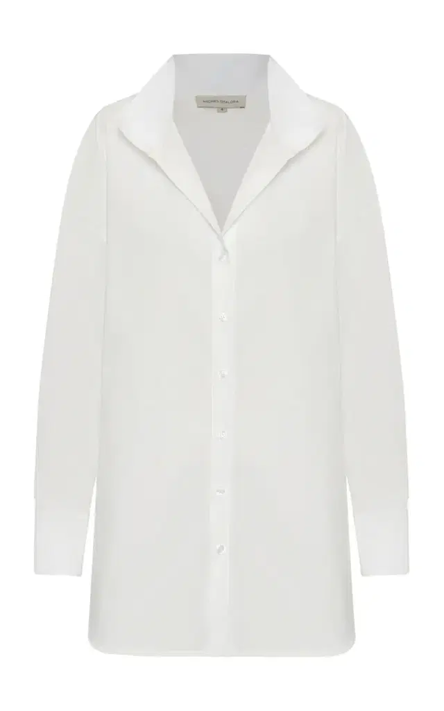 Andres Otalora Un Tej Oversized Cotton-Poplin Shirt