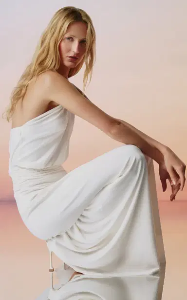 Andres Otalora Sabor Marula Halter Wide-Leg Jumpsuit | Thumbnail 2
