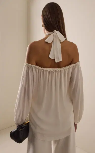 ANDRES OTALORA Me Nombras Silk Blouse | Thumbnail 4 ANDRES OTALORA Me Nombras Silk Blouse | Thumbnail 4