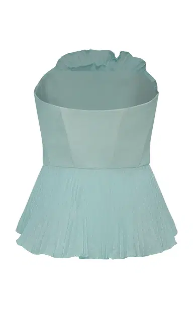 ANDRES OTALORA Imara Pleated Linen Top | Thumbnail 6 ANDRES OTALORA Imara Pleated Linen Top | Thumbnail 6