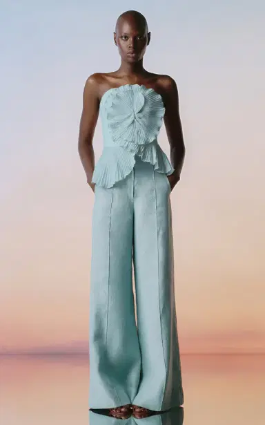 ANDRES OTALORA La Promesa Linen Wide-Leg Pants | Thumbnail 5 ANDRES OTALORA La Promesa Linen Wide-Leg Pants | Thumbnail 5