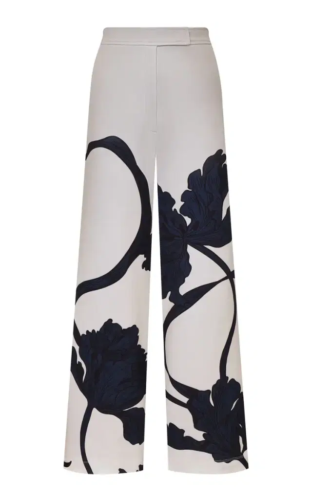 Adira Scuba Wide-Leg Pants