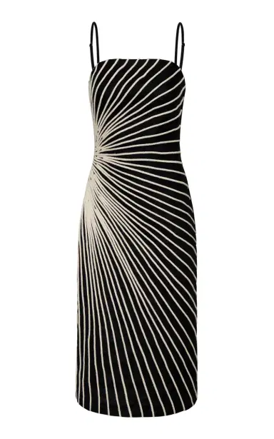 ANDRES OTALORA Imani de Amor Embroidered Linen Midi Dress | Thumbnail 1 ANDRES OTALORA Imani de Amor Embroidered Linen Midi Dress | Thumbnail 1