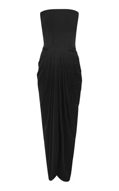 ANDRES OTALORA Luces Strapless Midi Dress | Thumbnail 1 ANDRES OTALORA Luces Strapless Midi Dress | Thumbnail 1