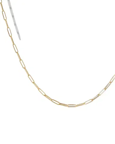 Jennifer Fisher Long Link Chain in 18K Yellow Gold | Thumbnail 1