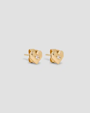 Jennifer Fisher Heart Stud | Thumbnail 2 Jennifer Fisher Heart Stud | Thumbnail 2