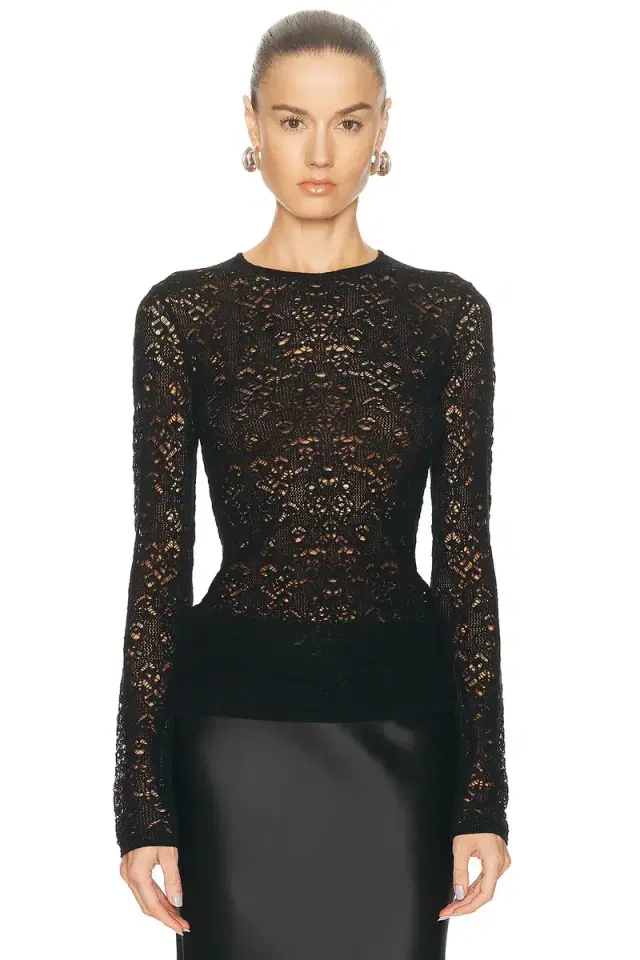 Gabriela Hearst Evander Crew Neck Top