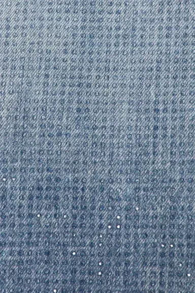 Acne Studios Denka Mini Denim Shimmy Dress | Thumbnail 5