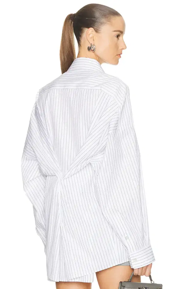 Helmut Lang Placket Cinch Shirt