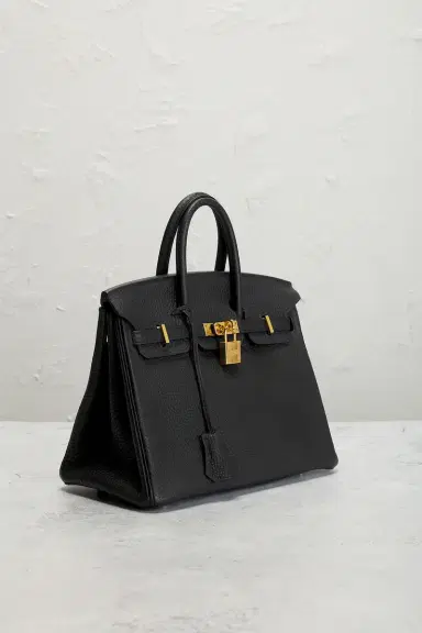 HERMÈS Clemence Birkin 25 Handbag | Thumbnail 6