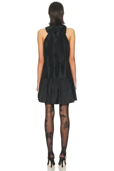 SIMKHAI Hope Bow Tie Mini Dress | Thumbnail 4 SIMKHAI Hope Bow Tie Mini Dress | Thumbnail 4