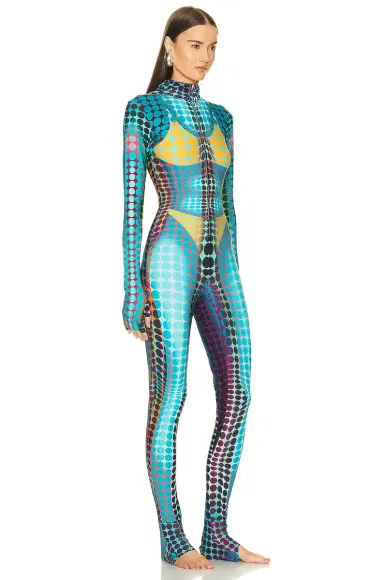 Jean Paul Gaultier High Neck Hooded Jumpsuit | Thumbnail 3 Jean Paul Gaultier High Neck Hooded Jumpsuit | Thumbnail 3