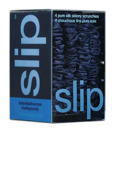 Slip Pure Silk Skinny Scrunchies Set Of 4 | Thumbnail 3 Slip Pure Silk Skinny Scrunchies Set Of 4 | Thumbnail 3
