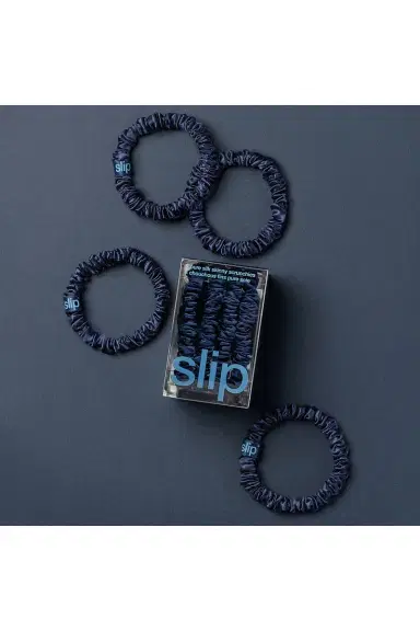 Slip Pure Silk Skinny Scrunchies Set Of 4 | Thumbnail 6 Slip Pure Silk Skinny Scrunchies Set Of 4 | Thumbnail 6