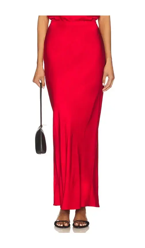 Bobi Midi Bias Cut Skirt