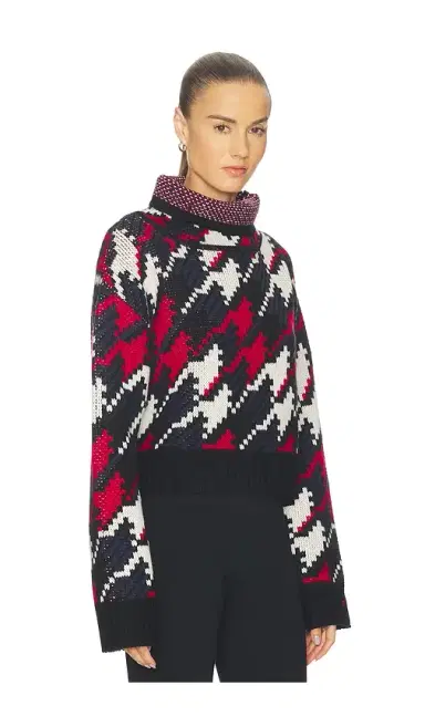 Perfect Moment Turtle Neck Herringbone Sweater | Thumbnail 2