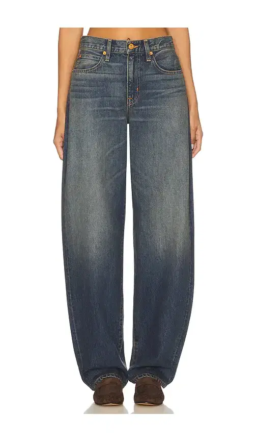 Tess Long Relaxed Curve Jeans