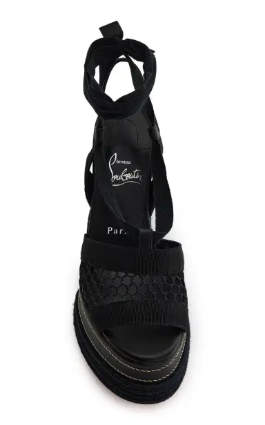 Christian Louboutin Toledissima 130mm Crocheted Platform Sandals | Thumbnail 3 Christian Louboutin Toledissima 130mm Crocheted Platform Sandals | Thumbnail 3