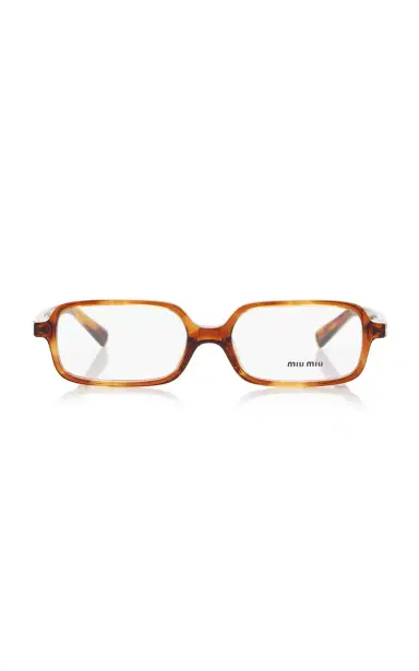Miu Miu Regard Square-Frame Acetate Glasses | Thumbnail 2 Miu Miu Regard Square-Frame Acetate Glasses | Thumbnail 2
