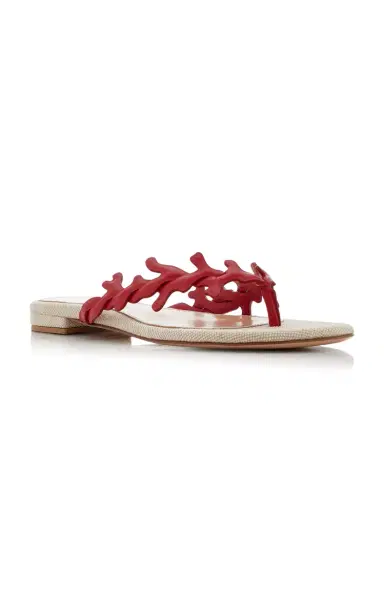 Gianvito Rossi Leather Sandals | Thumbnail 4 Gianvito Rossi Leather Sandals | Thumbnail 4